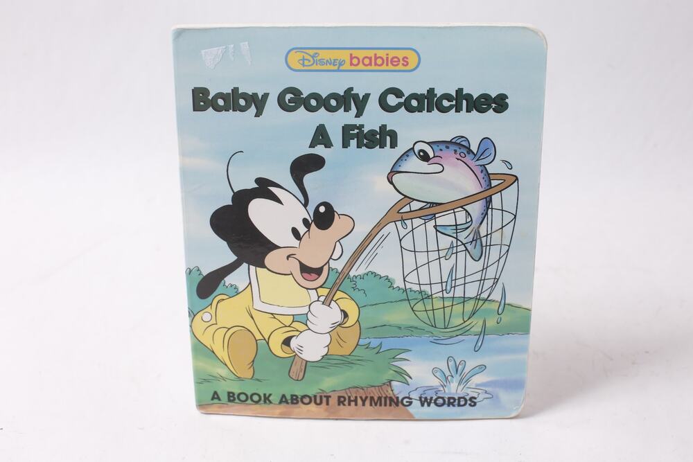 Disney Baby Goofy Catches A Fish Children's Picture Book ~ 260602-WH M-15-02